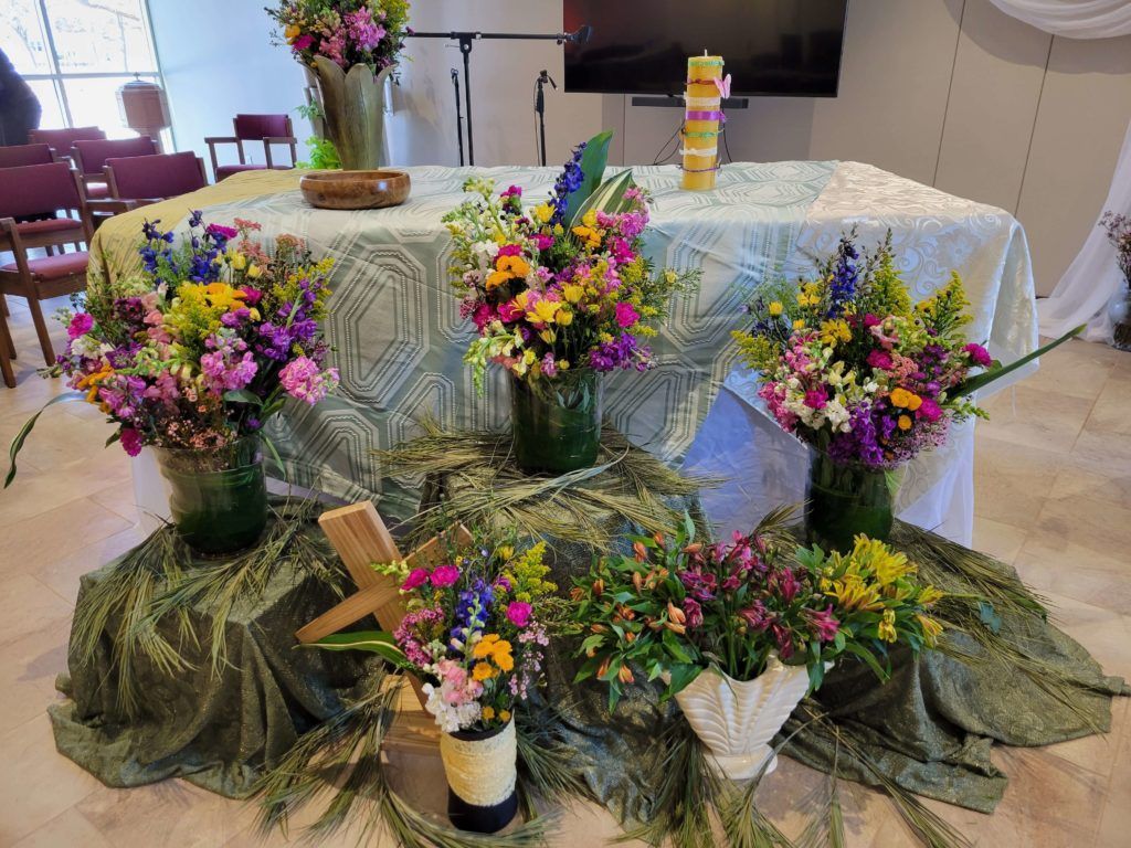 Living Table Easter Altar